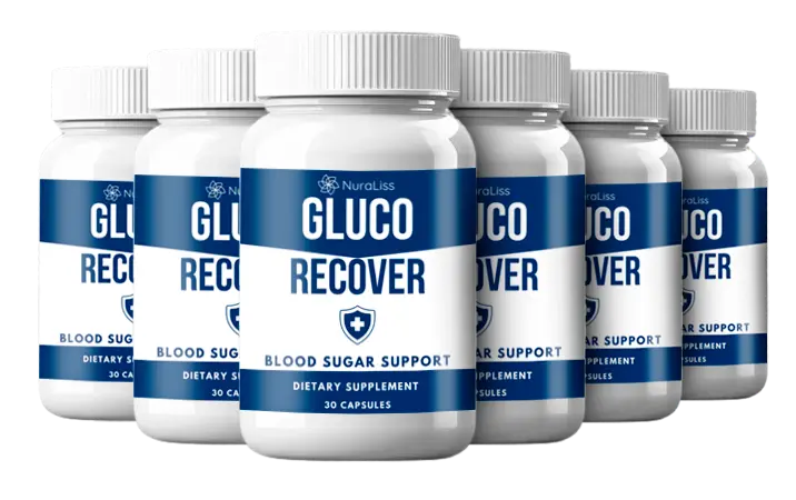 GlucoRecover natural blood sugar support helping maintain healthy glucose balance